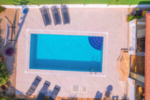 The Perfect Villa, Hisaronu. Pool Area Plan View